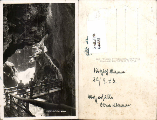 644689,Kitzloch bei Taxenbach Lend Embach