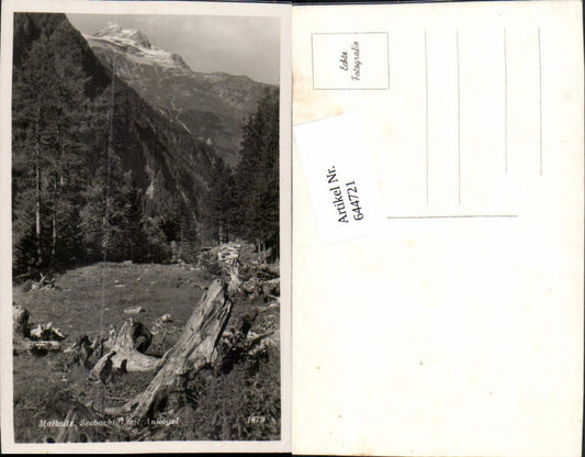 644721,Mallnitz Seebachtal m. Ankogel