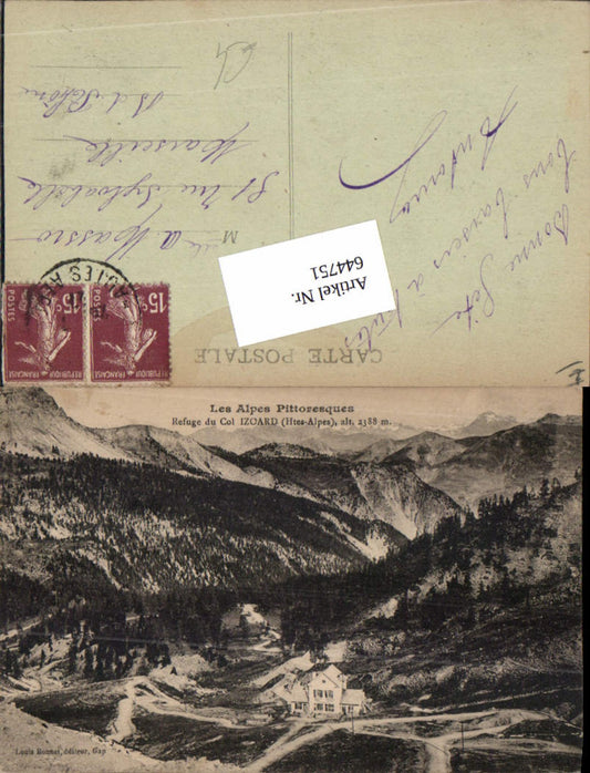 644751,Queyras Arvieux Briancon au refuge du Col Izoard