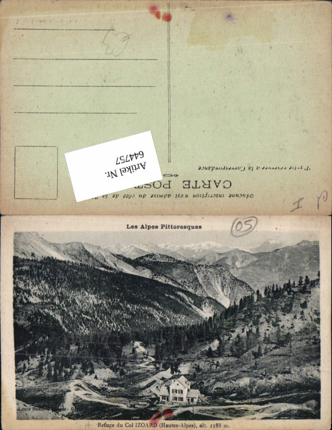 644757,Queyras Arvieux Refuge Izoard Hautes Alpes