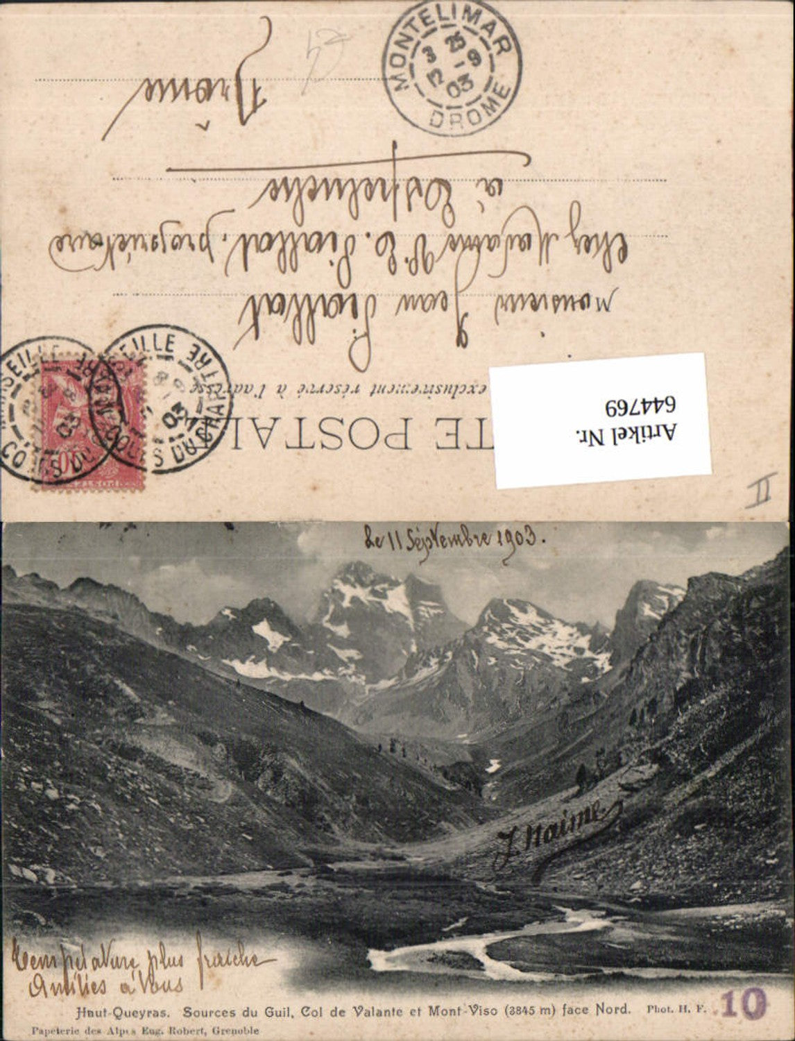 644769,Queyras Arvieux Mont Viso Valante Guil Hautes Alpes Abries