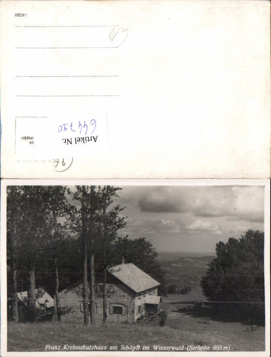 644790,Franz Krebs Schutzhaus St. Corona am Schöpfl Wienerwald