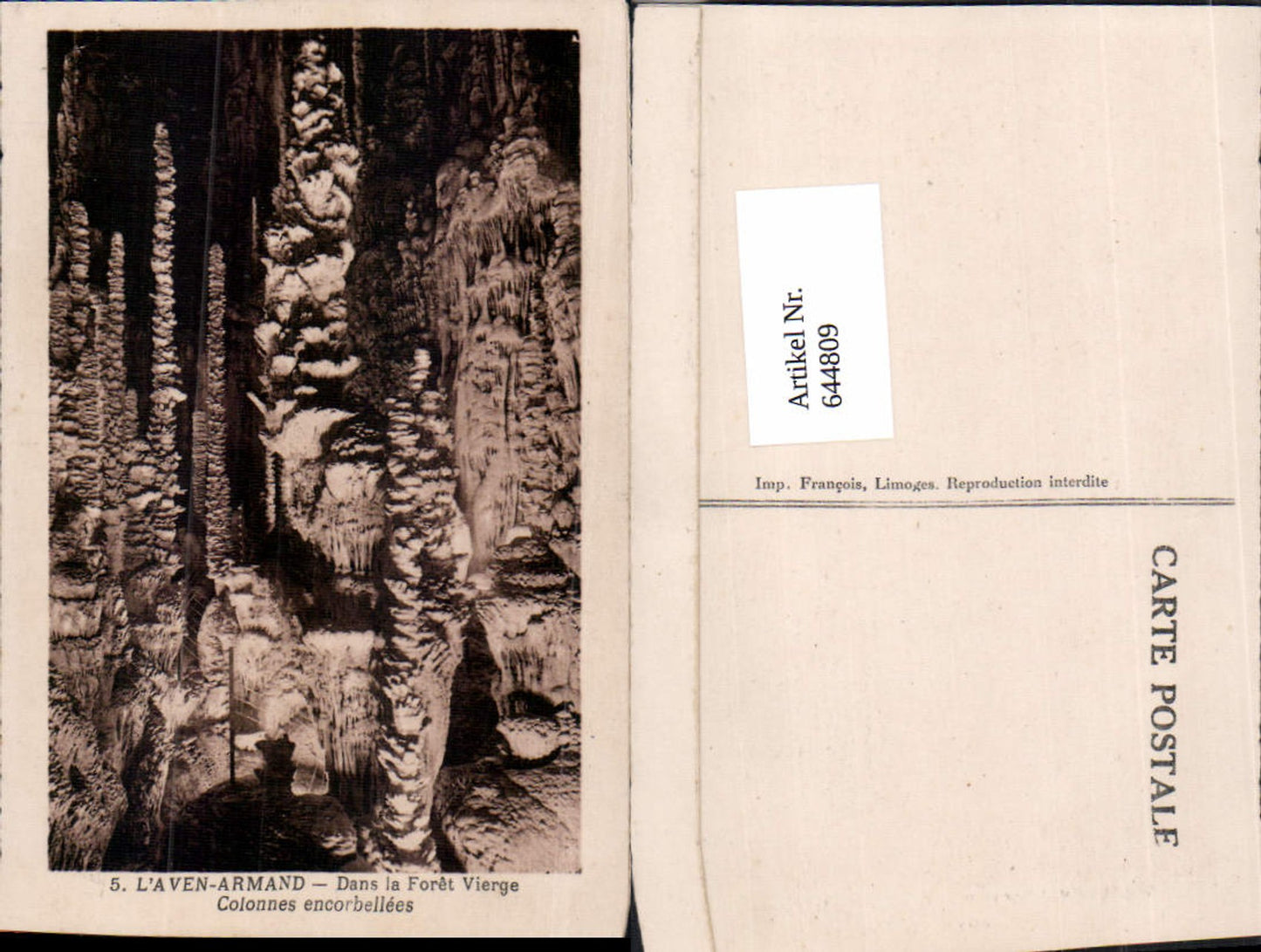 644809,Höhle Grotte Aven Armand Meyrueis