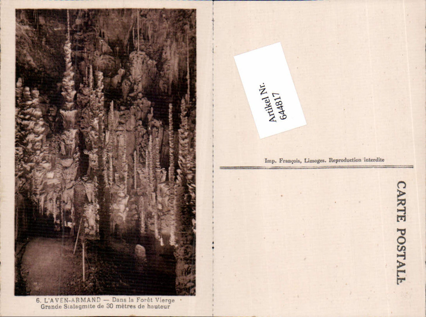 644817,Höhle Grotte Aven Armand Meyrueis