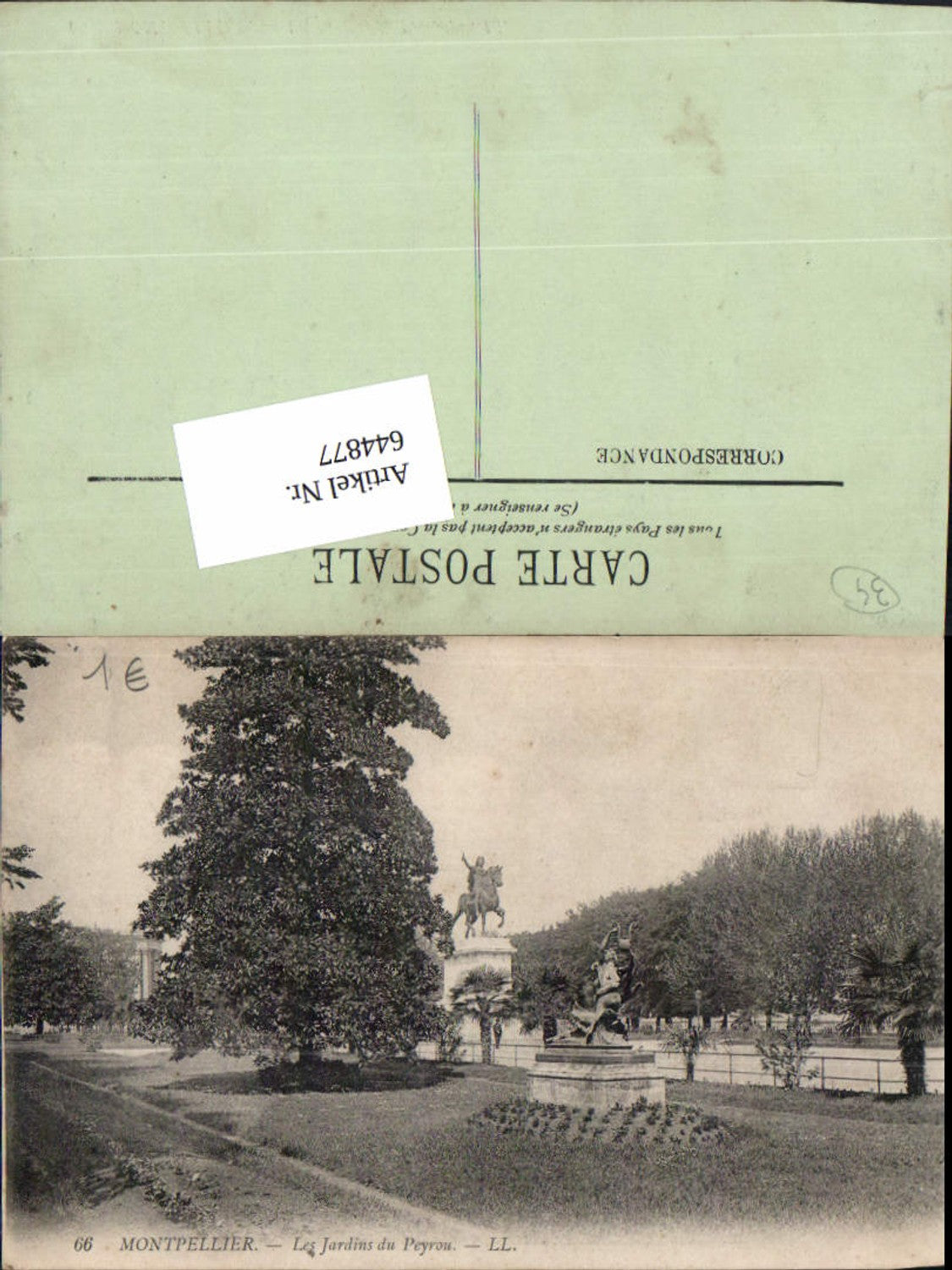 644877,Montpellier Herault Les Jardins du Peyrou