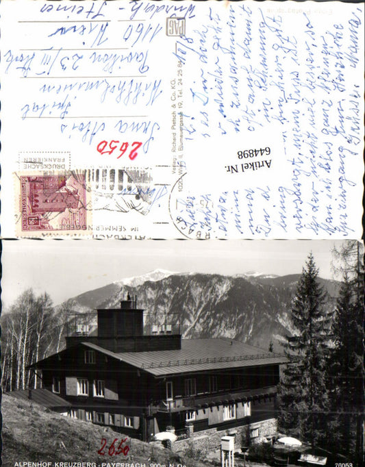 644898,Alpenhof Kreuzberg Payerbach an der Rax