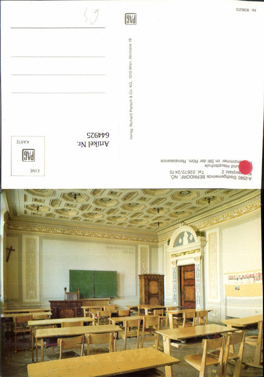 644925,Berndorf an der Triesting Schule Klassenzimmer