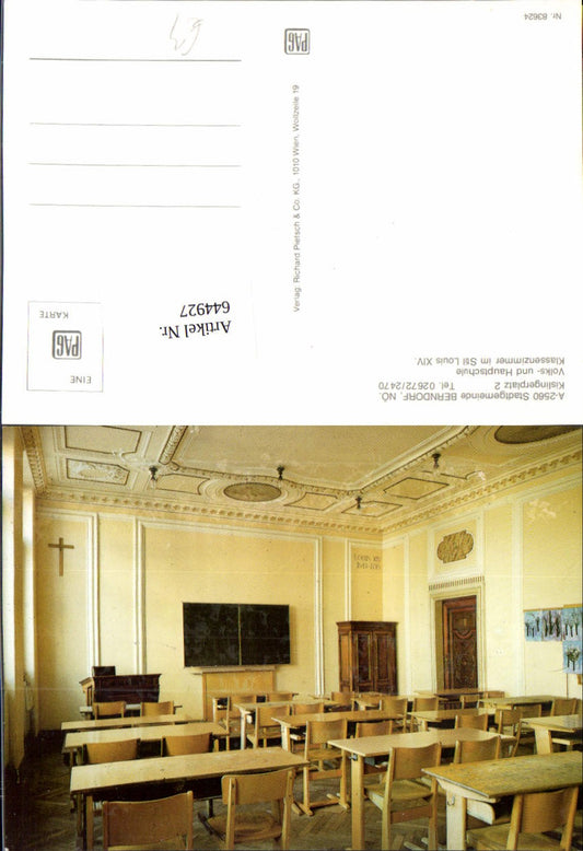 644927,Berndorf an der Triesting Schule Klassenzimmer
