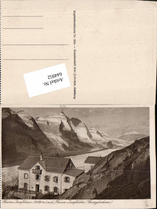 644952,Grossglockner Hochalpenstraße Heiligenblut Franz Josefshaus
