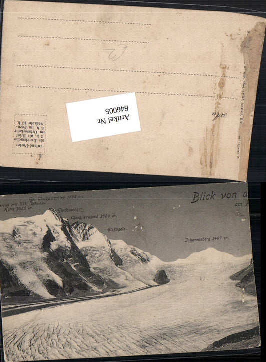 646005,Johannesberg Pasterze Gletscher Großglockner Heiligenblut