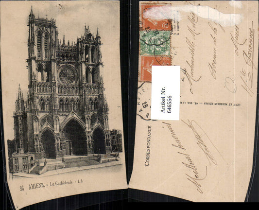 646556,Amiens La Cathedrale Kathedrale Kirche