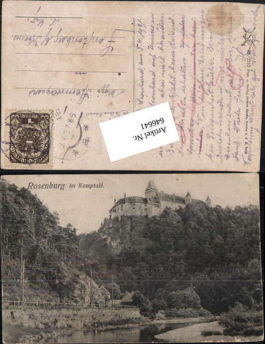 646641,Schloss Rosenburg am Kamp Mold Kamptale