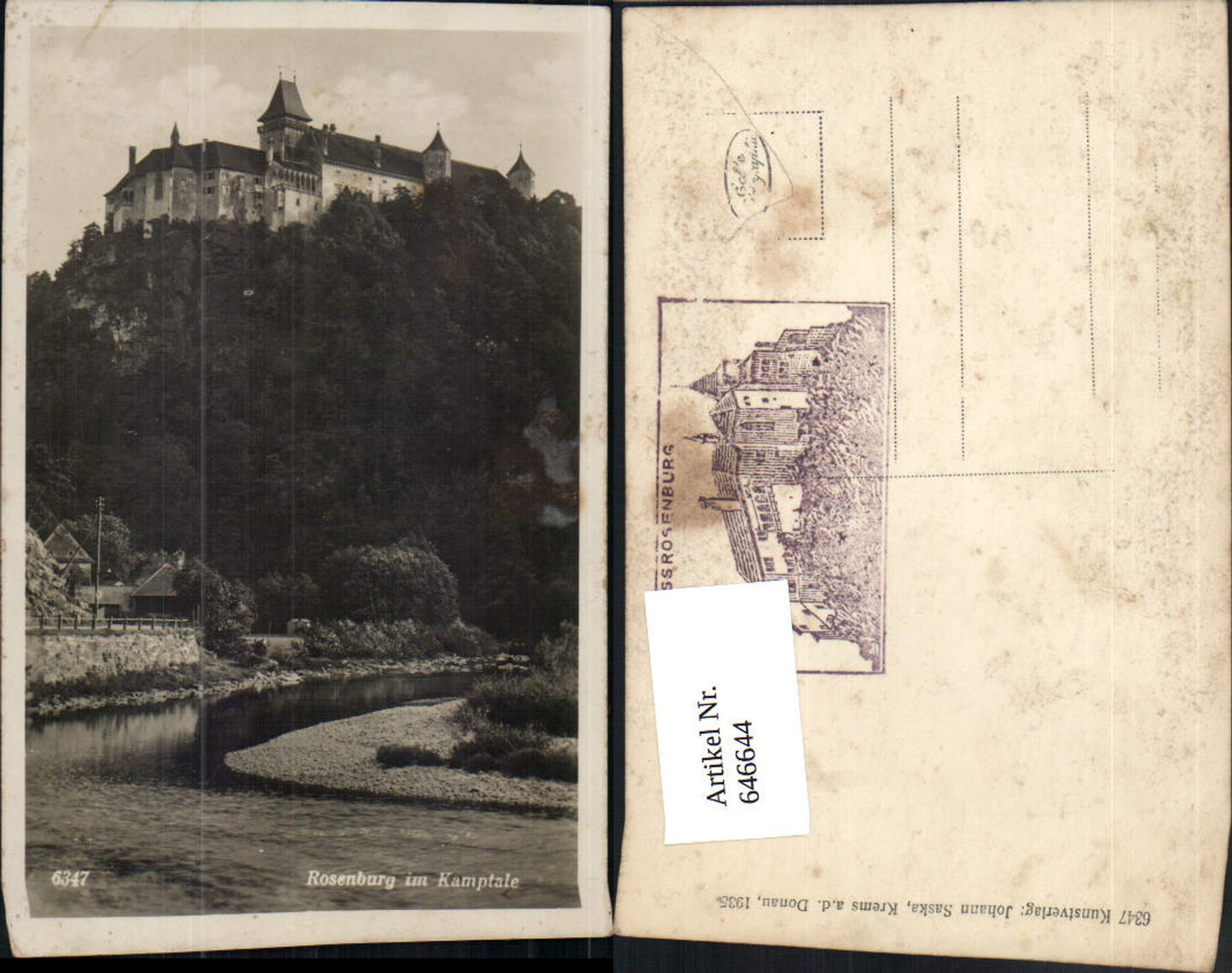 646644,Rosenburg Mold am Kamp