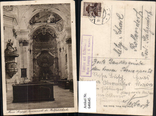 646645,Maria Langegg in der Wachau Aggsbach Dorf