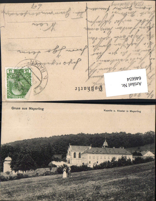 646654,Gruss aus Mayerling bei Mödling