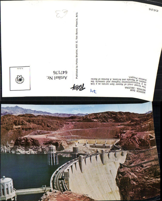 647176,Talsperre Hoover Dam Nevada Arizona USA