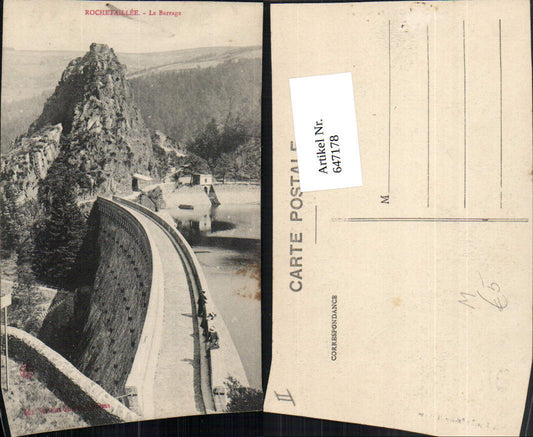 647178,Talsperre Rochetaillee Le Barrage