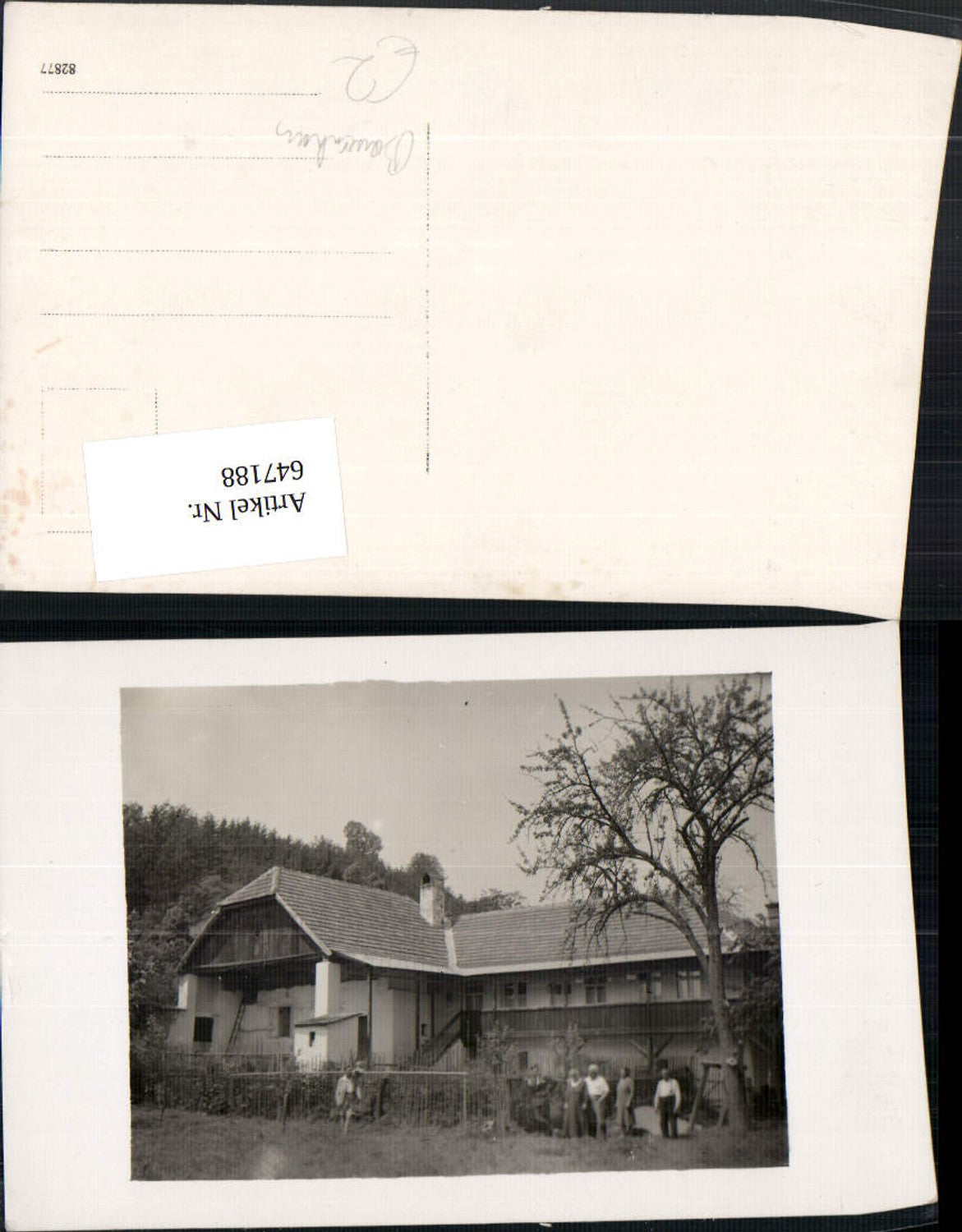 647188,Foto Ak Bauernhaus Bauernhof Landwirtschaft