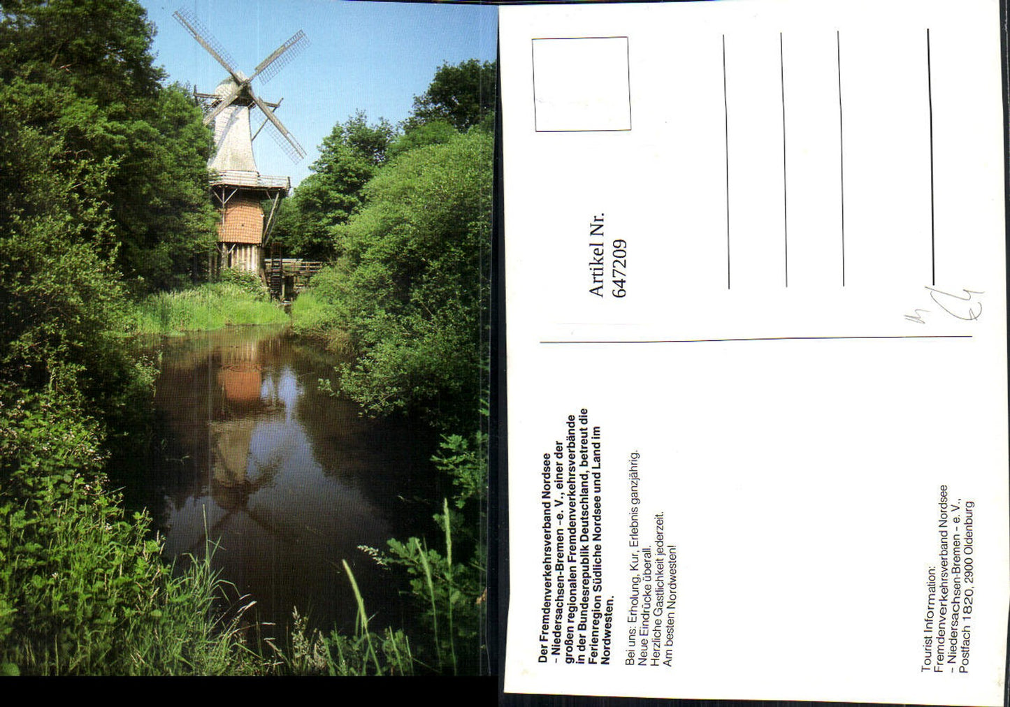 647209,Windmühle Region Südliche Nordsee