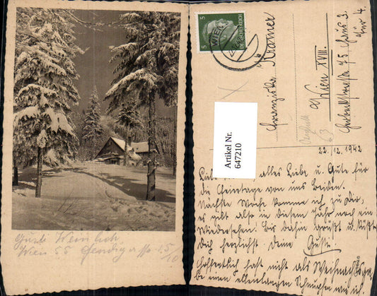 647210,Berghütte Winteransicht