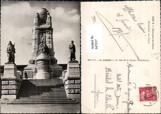 647217,Besancon-les-Bains Monument aux Morts Denkmal France