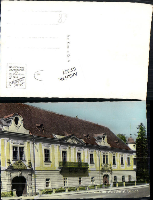 647557,Schrems im Waldviertel Schloss