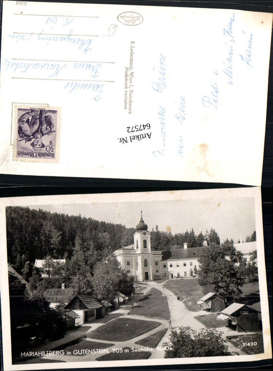 647572, Mariahilfberg Gutenstein