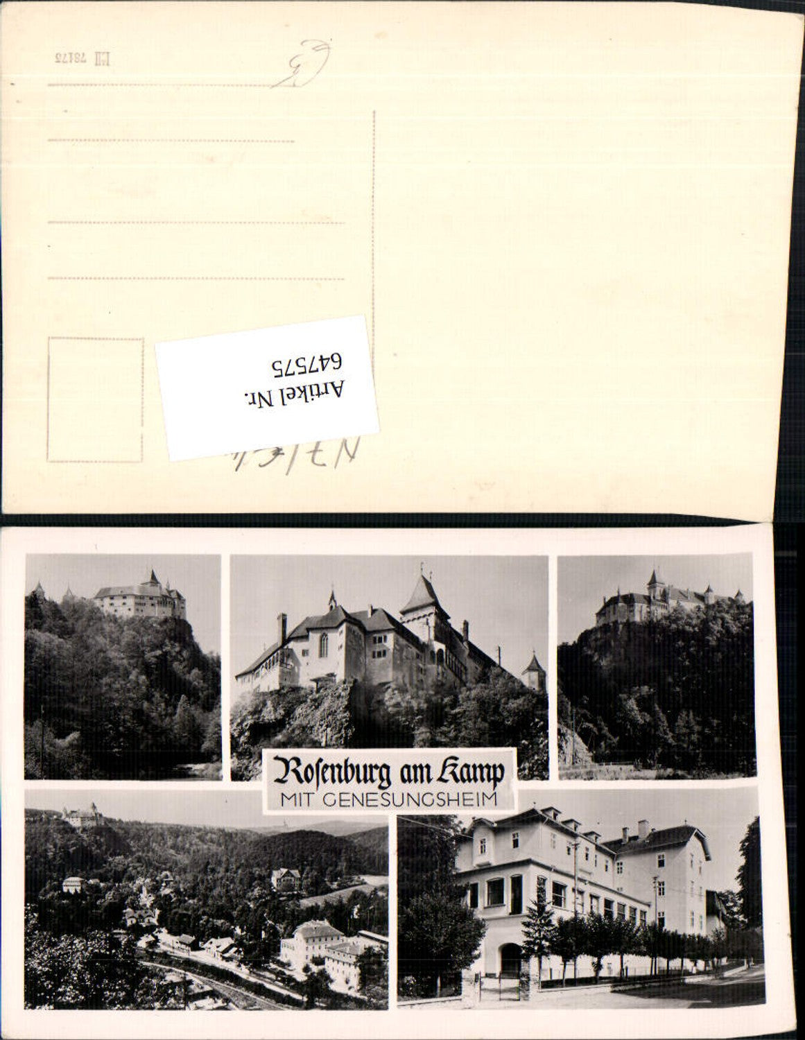 647575,Rosenburg am Kamp Mold Schloss Heim