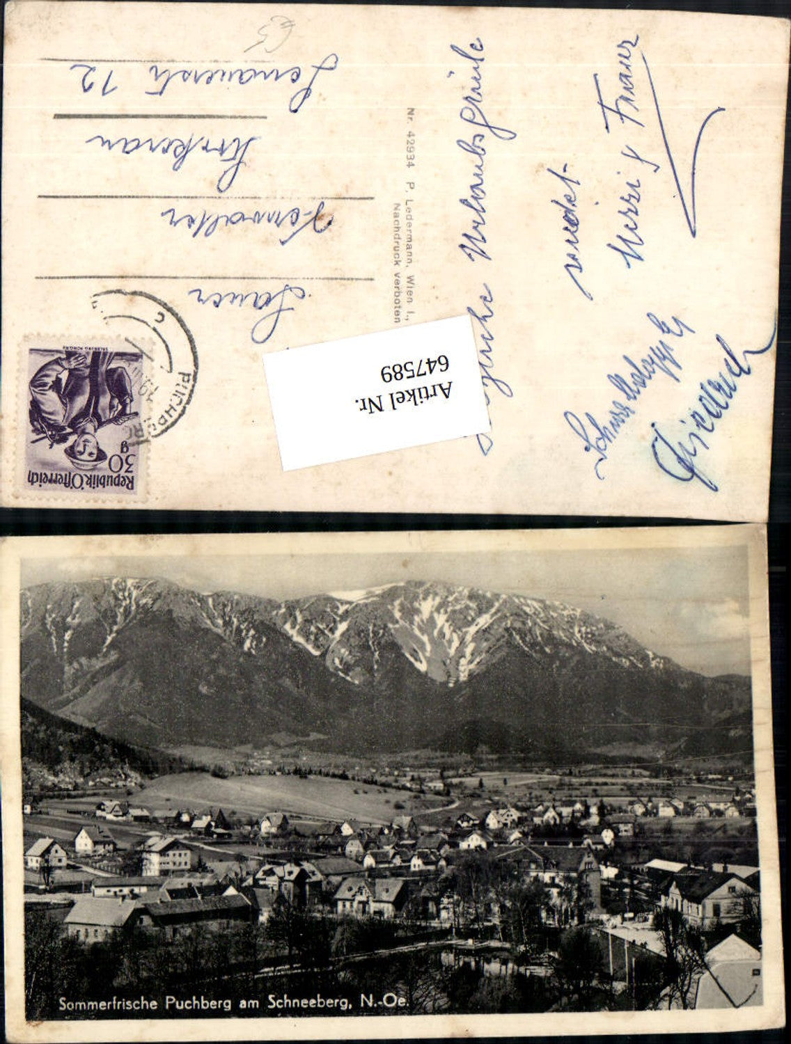 647589,Puchberg am Schneeberg