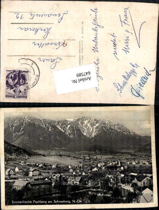 647589,Puchberg am Schneeberg