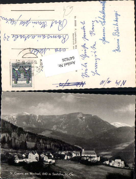647626,St. Corona am Wechsel