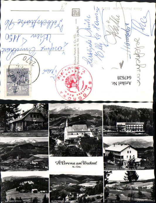 647628,St. Corona am Wechsel St. Peter Kampstein Orthof Unternberg Oedenhof
