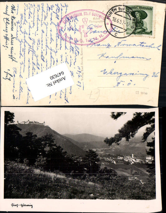 647630,Foto-AK Furth Göttweig in der Wachau