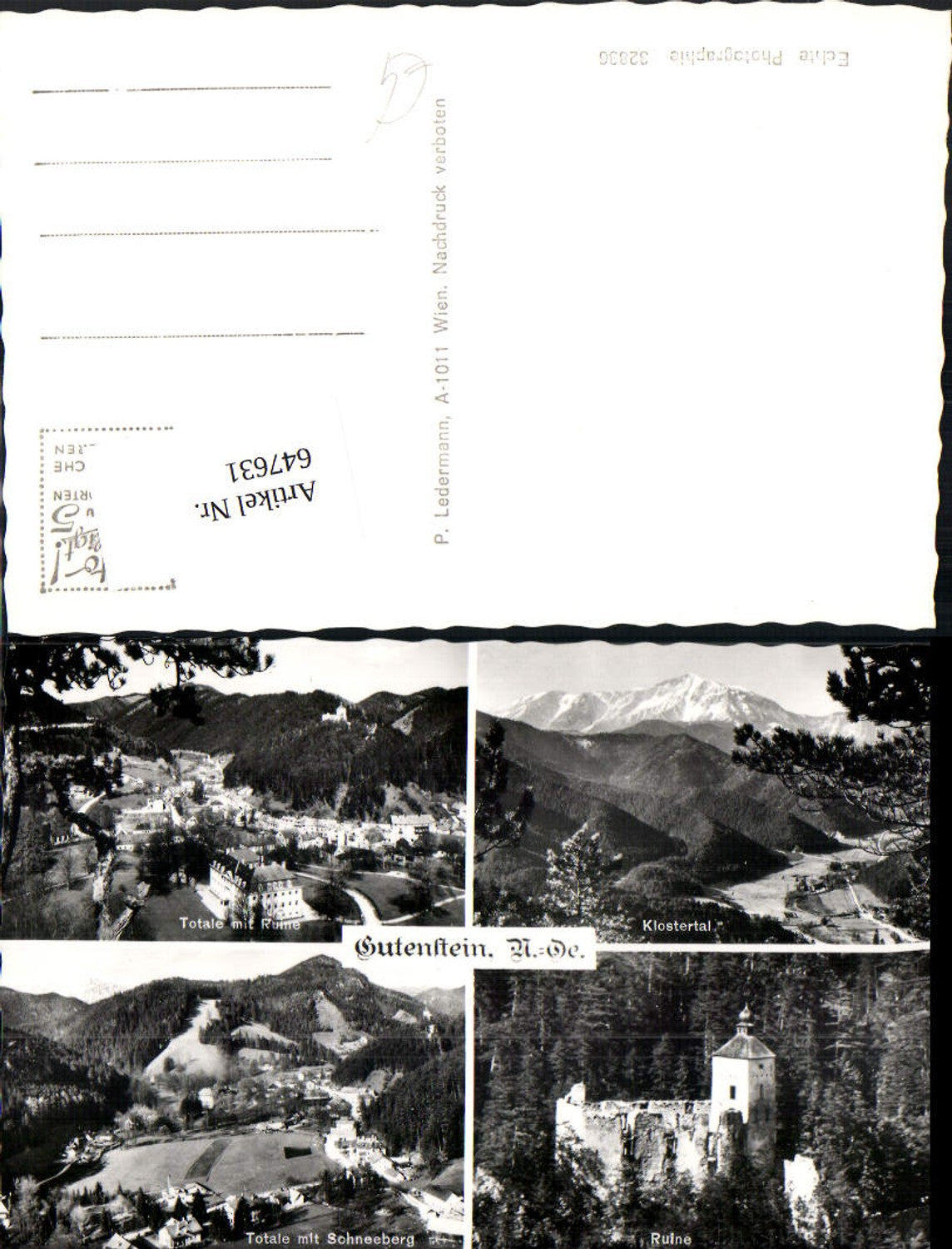 647631,Gutenstein Ruine Semmering