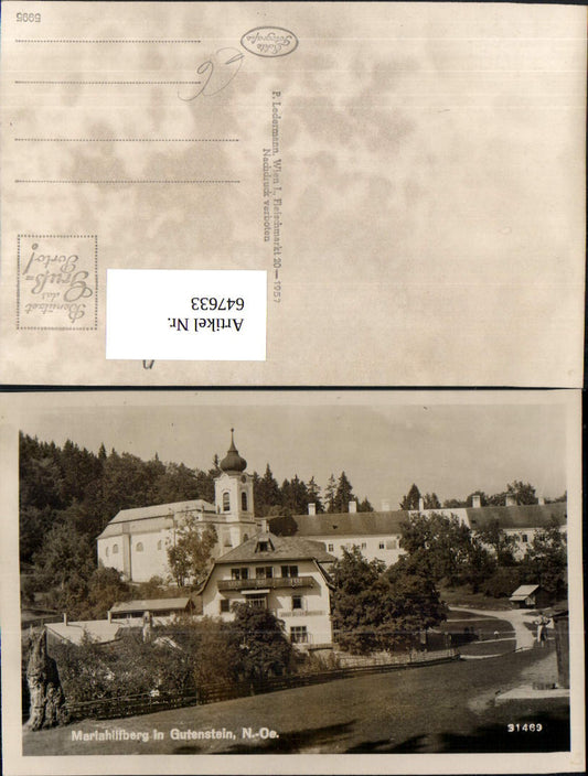 647633,Mariahilfberg b. Gutenstein