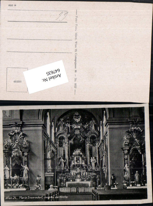 647635,Wien 24 Maria Enzersdorf am Gebirge Kirche