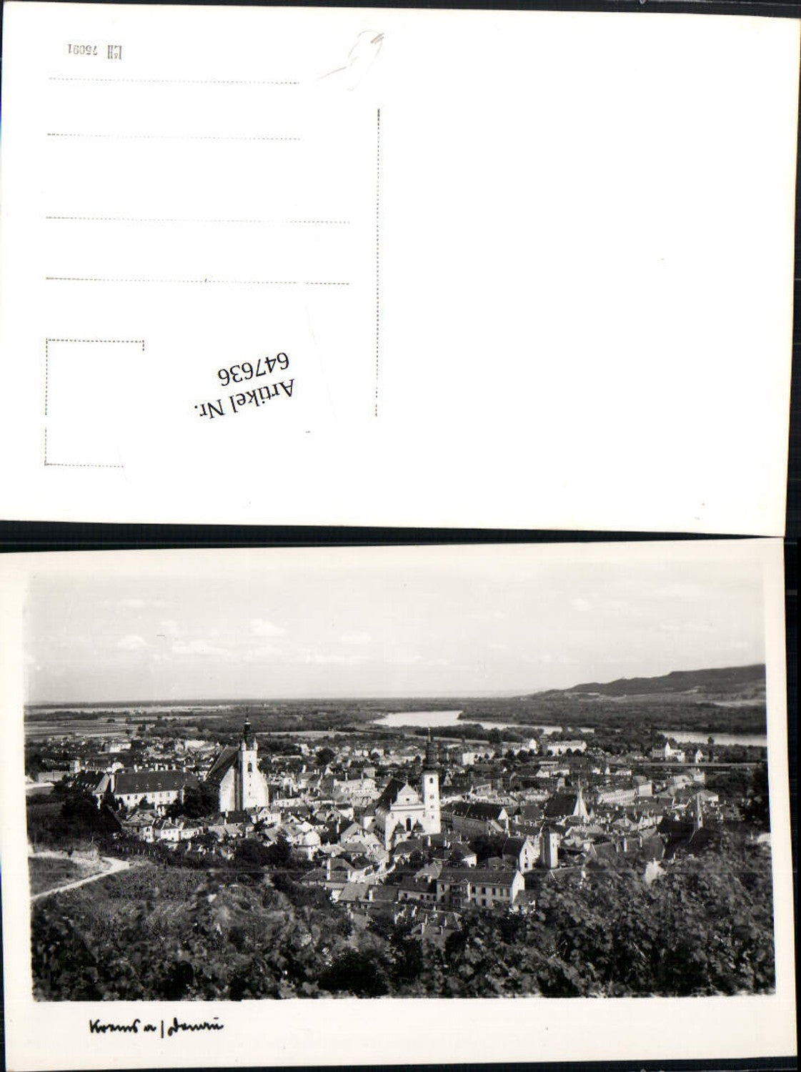 647636,Foto-AK Krems an der Donau Wachau