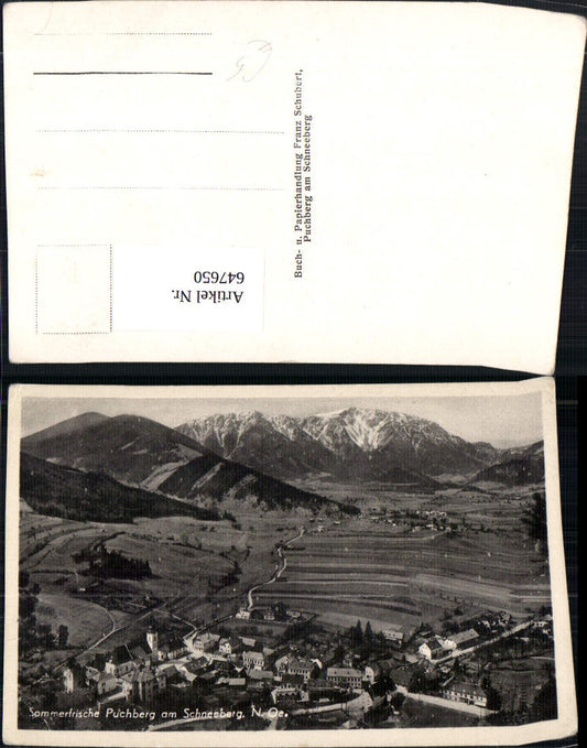 647650,Puchberg a. Schneeberg Totale