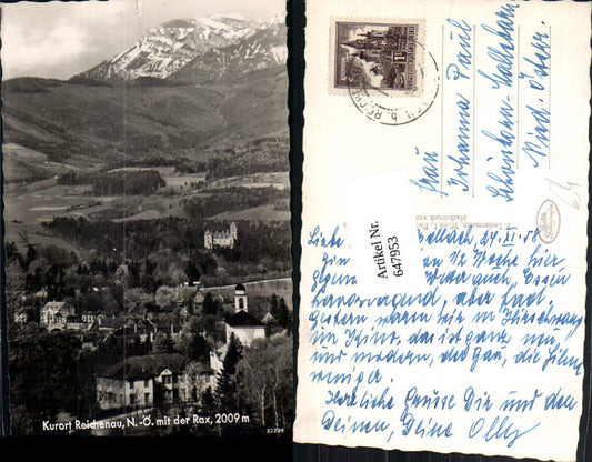 647953,Reichenau an der Rax