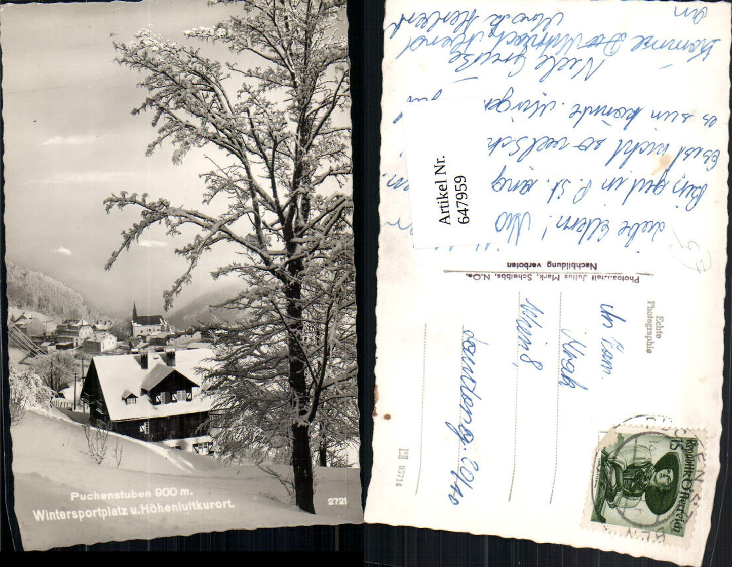 647959,Puchenstuben am Ötscher