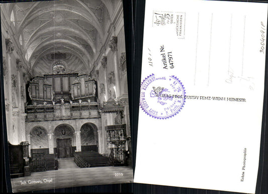 647971,Stift Göttweig Furth Orgel