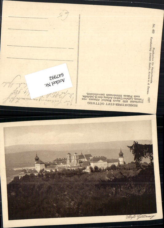 647992,Stift Göttweig Furth