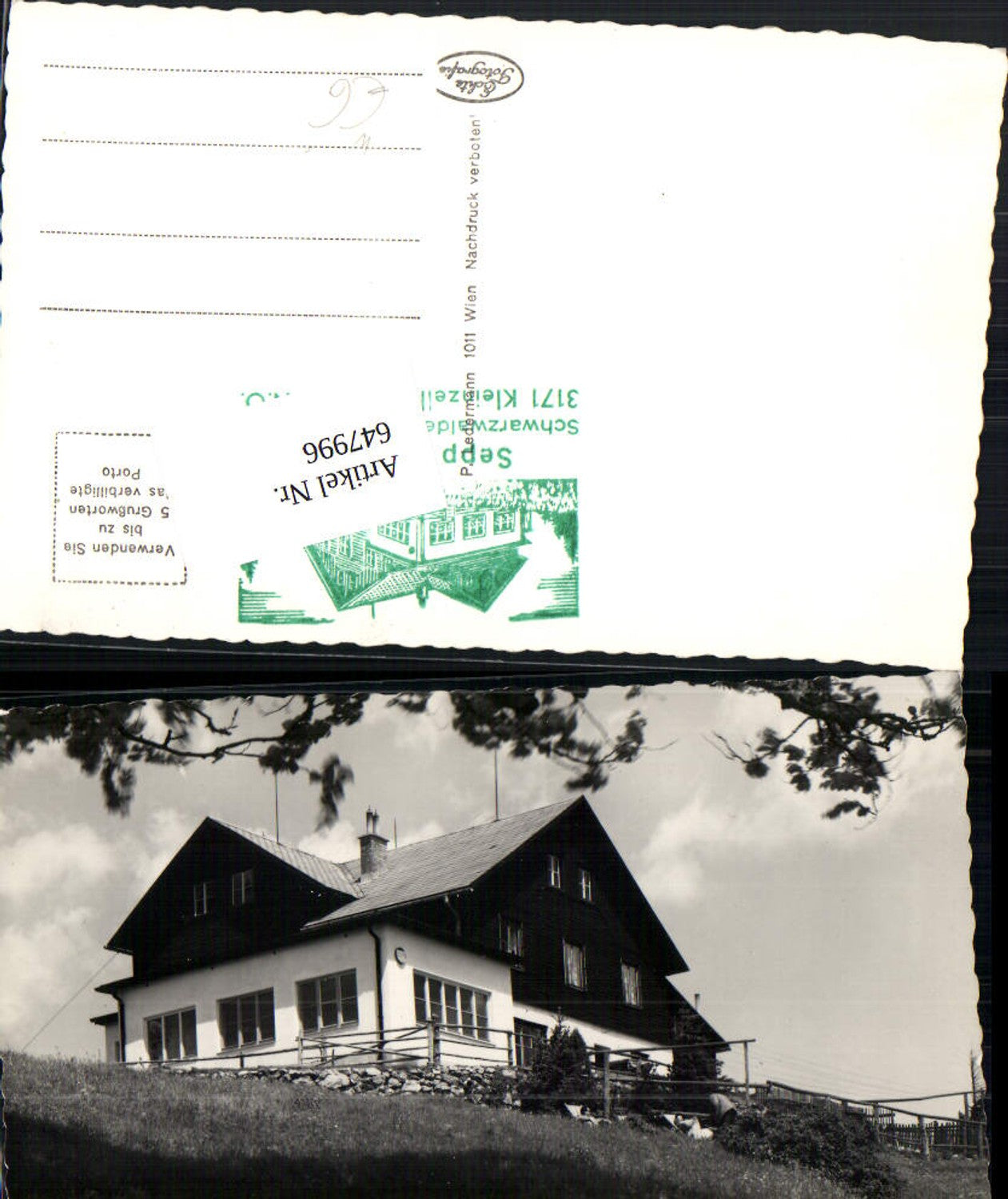 647996,Schwarzwaldeckhaus bei Kleinzell Lilienfeld