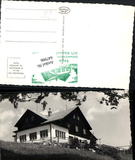 647996,Schwarzwaldeckhaus bei Kleinzell Lilienfeld