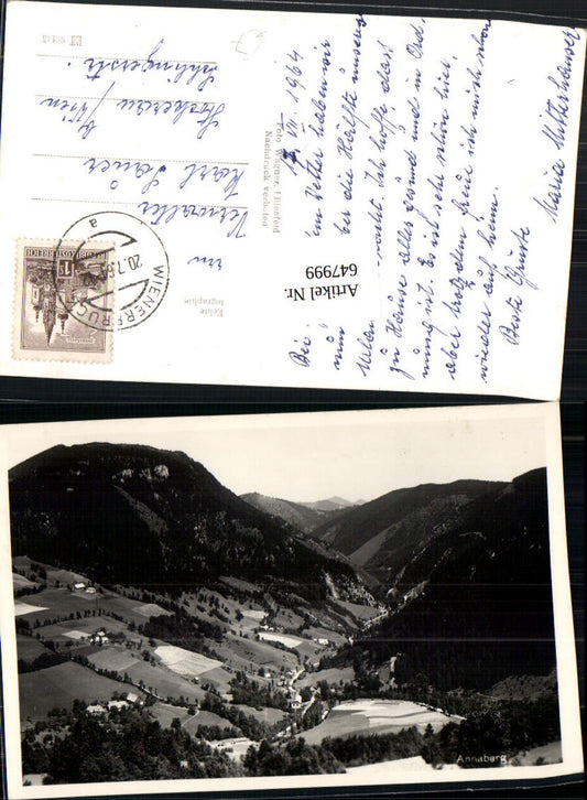 647999,tolle AK Annaberg am Ötscher