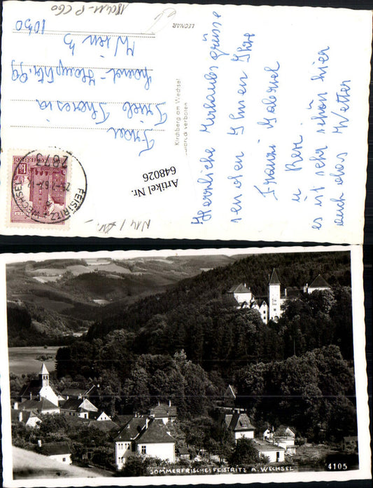 648026,Feistritz am Wechsel Schloss