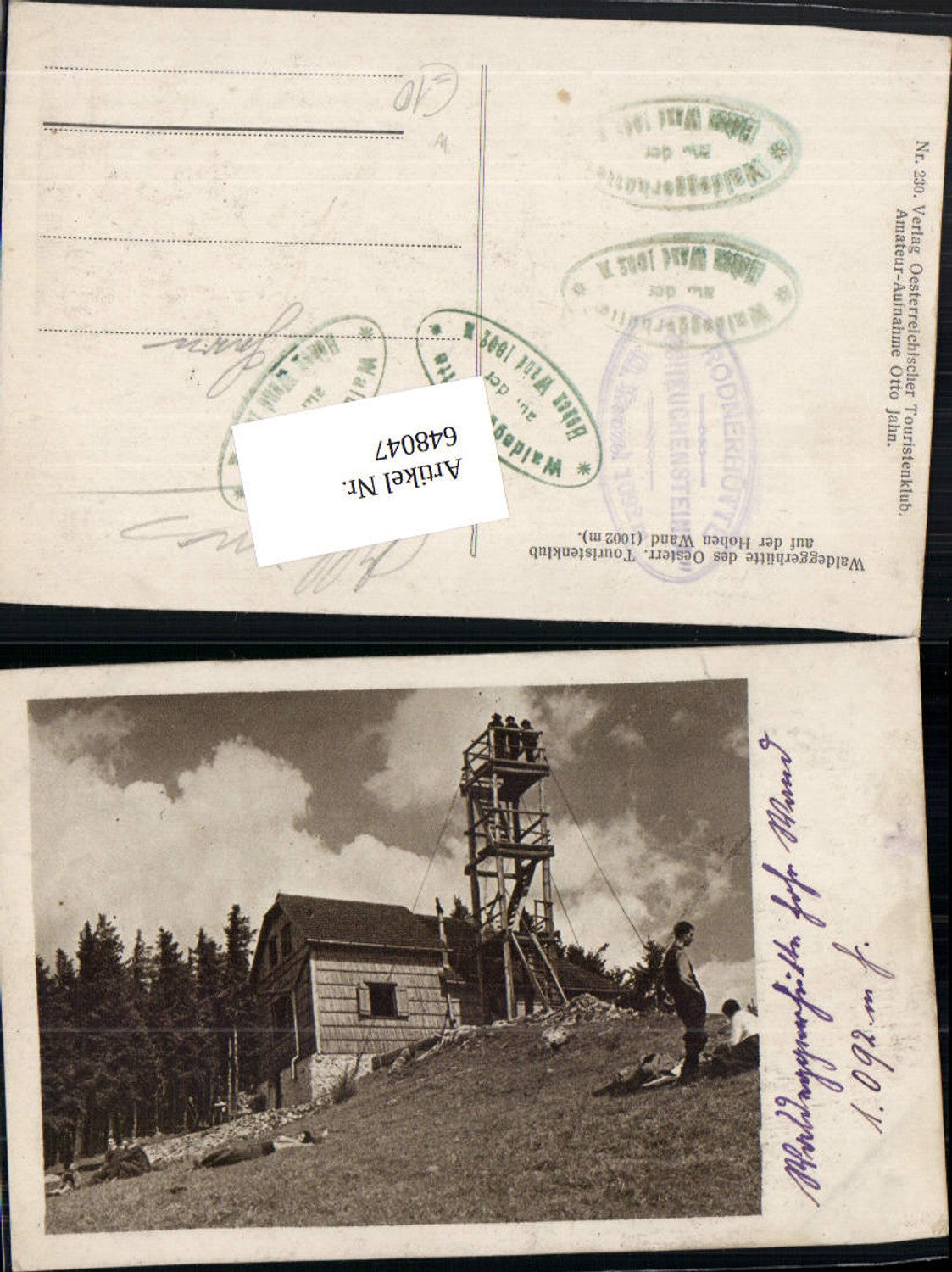 648047, Waldeggerhütte on the Hohe Wand Stollhof Waldegg Winzendorf