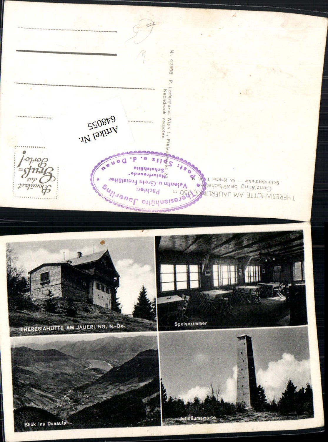 648055,Theresiahütte am Jauerling bei Spitz Aussichtsturm