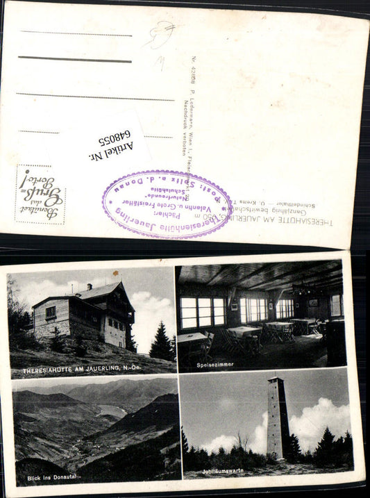 648055,Theresiahütte am Jauerling bei Spitz Aussichtsturm