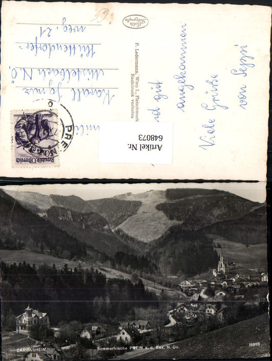 648073,Prein an der Rax Caritas Heim